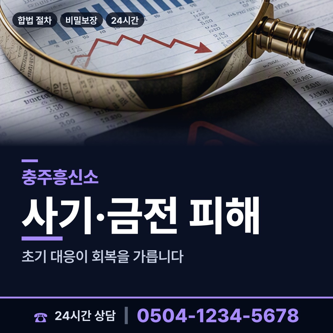 충주 용산동 불륜관계조사 상담 안내